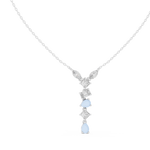 Gold Pendant GPD-0070, White Gold, view 1