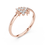 Gold Ring Ledis Ring, Rose Gold, view 2