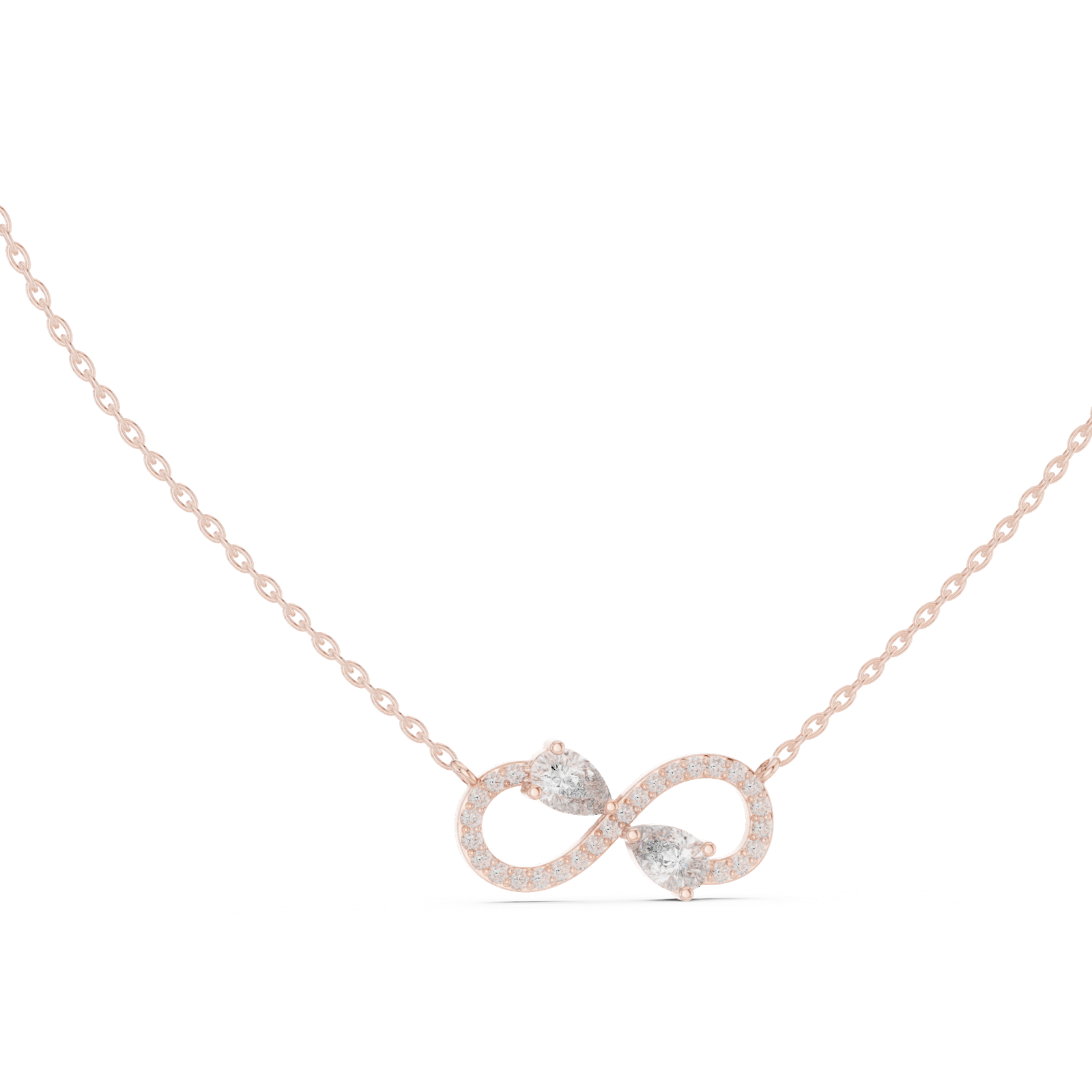 Gold Pendant GPD-0016, Rose Gold, view 1