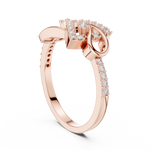 Gold Ring LR-01 (56), Rose Gold