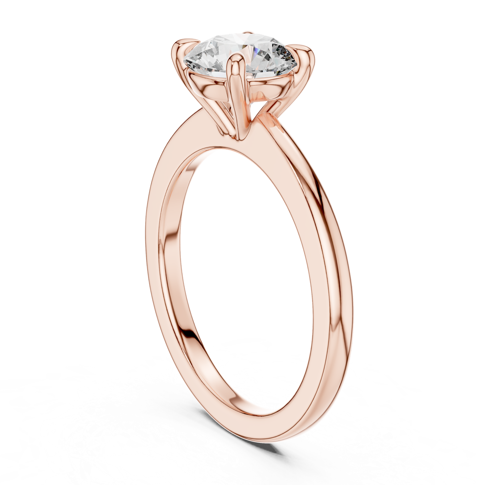 Gold Ring DDLR-032, Rose Gold