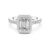 Gold Ring LR-0058, White Gold