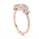 Gold Ring DDLR-1083, Rose Gold, view 1