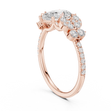 Gold Ring DDLR-1083, Rose Gold, view 1