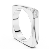 Gold Ring SBMR(26), White Gold