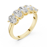 Gold Ring DDLR-1122, Yellow Gold, view 2