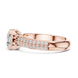 Gold Ring LR-0274, Rose Gold, view 3