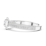 Gold Ring LR-0231, White Gold, view 3
