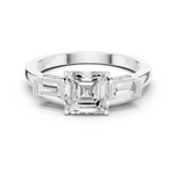 Gold Ring DDLR-1109, White Gold