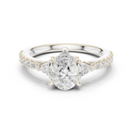 Gold Ring DDLR-860, White Gold