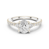 Gold Ring DDLR-860, White Gold