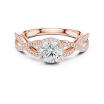 Gold Ring LR-0232, Rose Gold