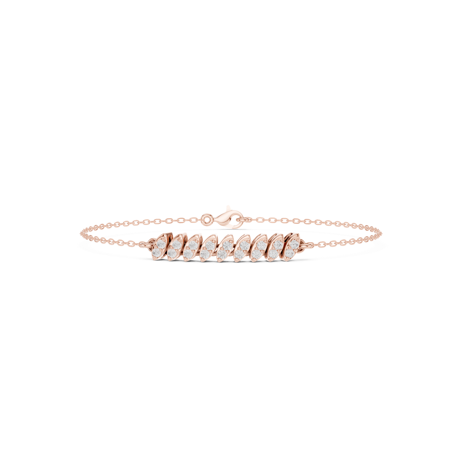 Gold Bracelet SBWB (12), Rose Gold