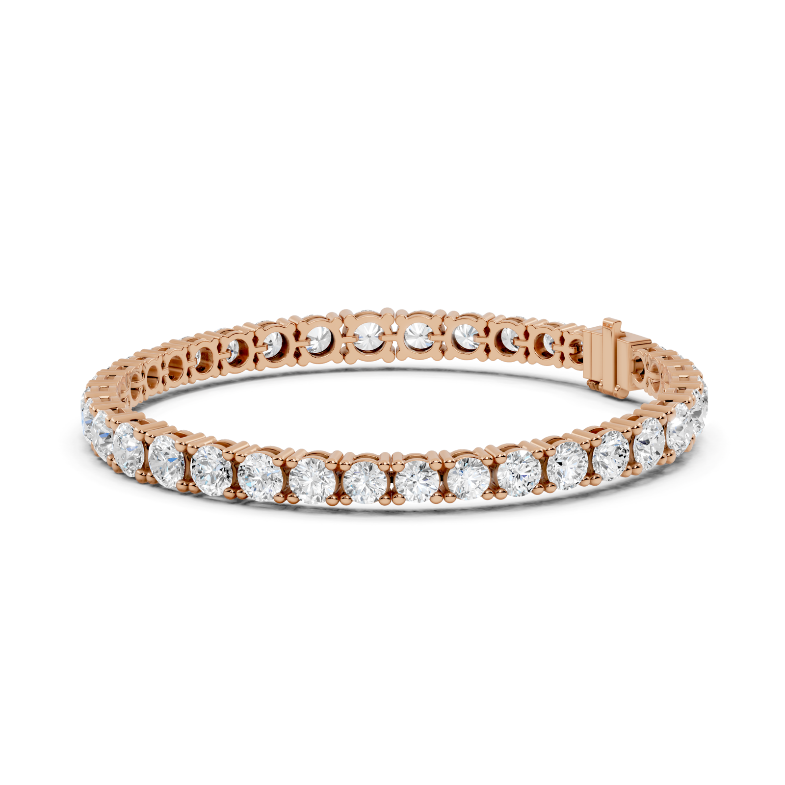 Gold Bracelet GLBR-0016, Rose Gold, view 50