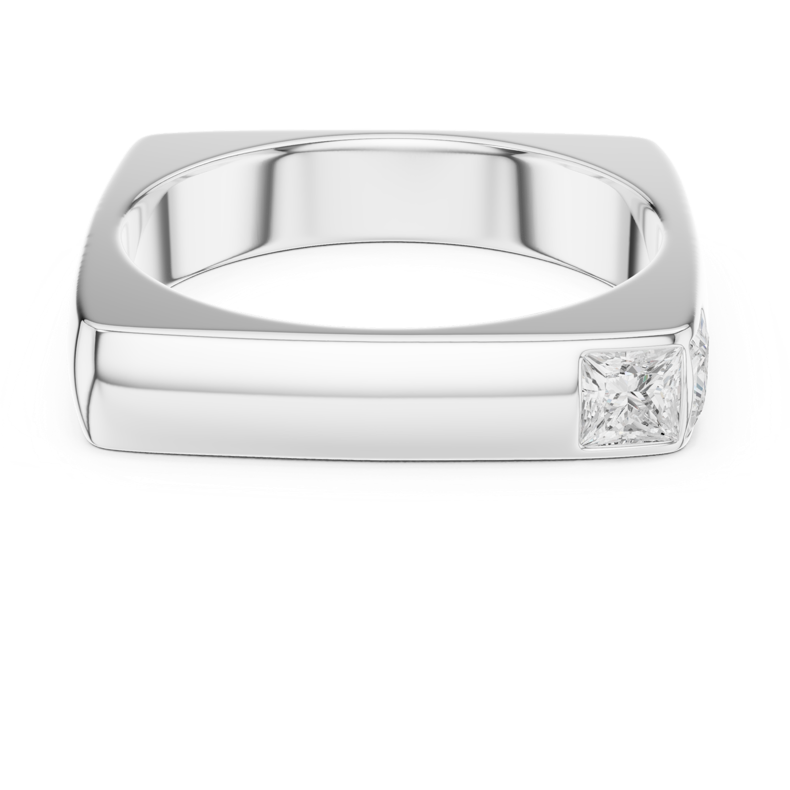 Gold Ring SBMR(26), White Gold, view 4