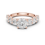 Gold Ring DDLR-657, Rose Gold