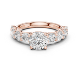 Gold Ring DDLR-657, Rose Gold