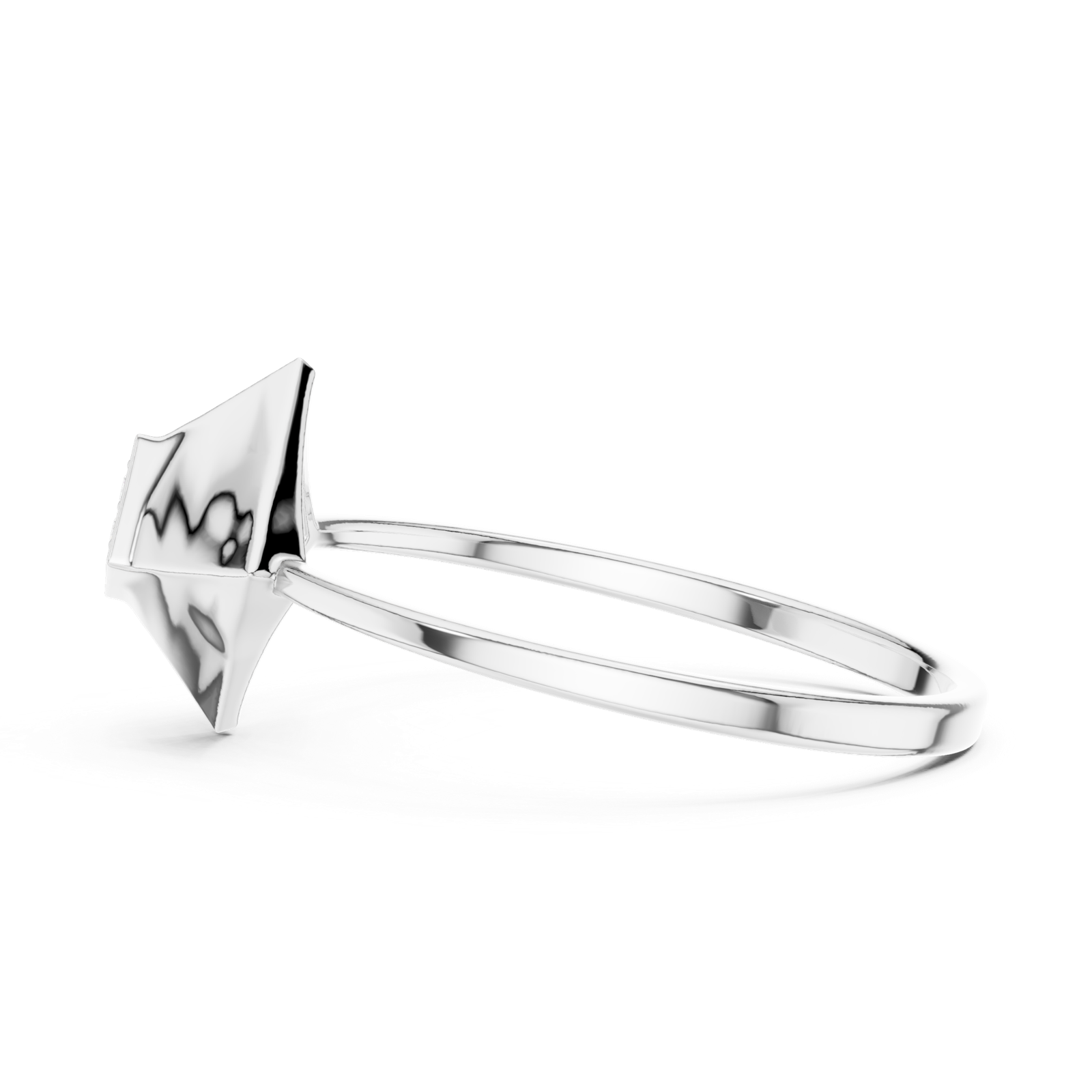 Gold Ring 1 (211), White Gold, view 3