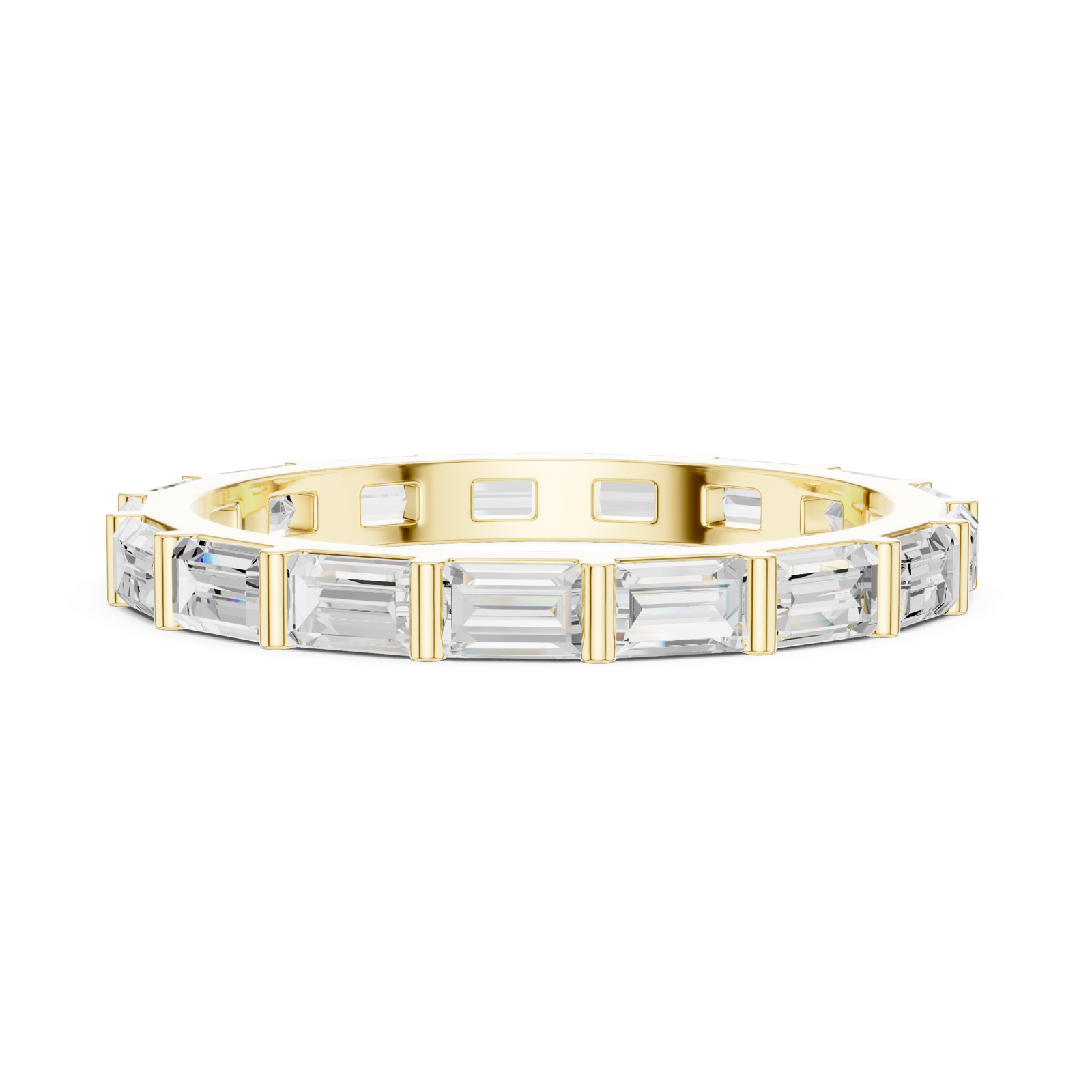 Gold Ring DDLR-1119, Yellow Gold, view 3