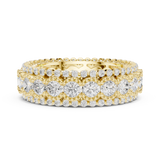 Gold Ring DDLR-367, Yellow Gold, view 3