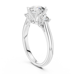 Gold Ring DDLR-041, White Gold, view 1