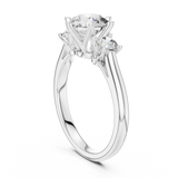 Gold Ring DDLR-041, White Gold, view 1