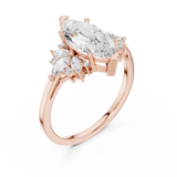 Gold Ring SBWR(56), Rose Gold, view 2