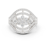 Gold Ring DDLR-763, White Gold