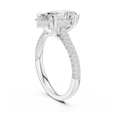 Gold Ring DDLR-957, White Gold