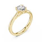 Gold Ring DDLR-550, Yellow Gold, view 2