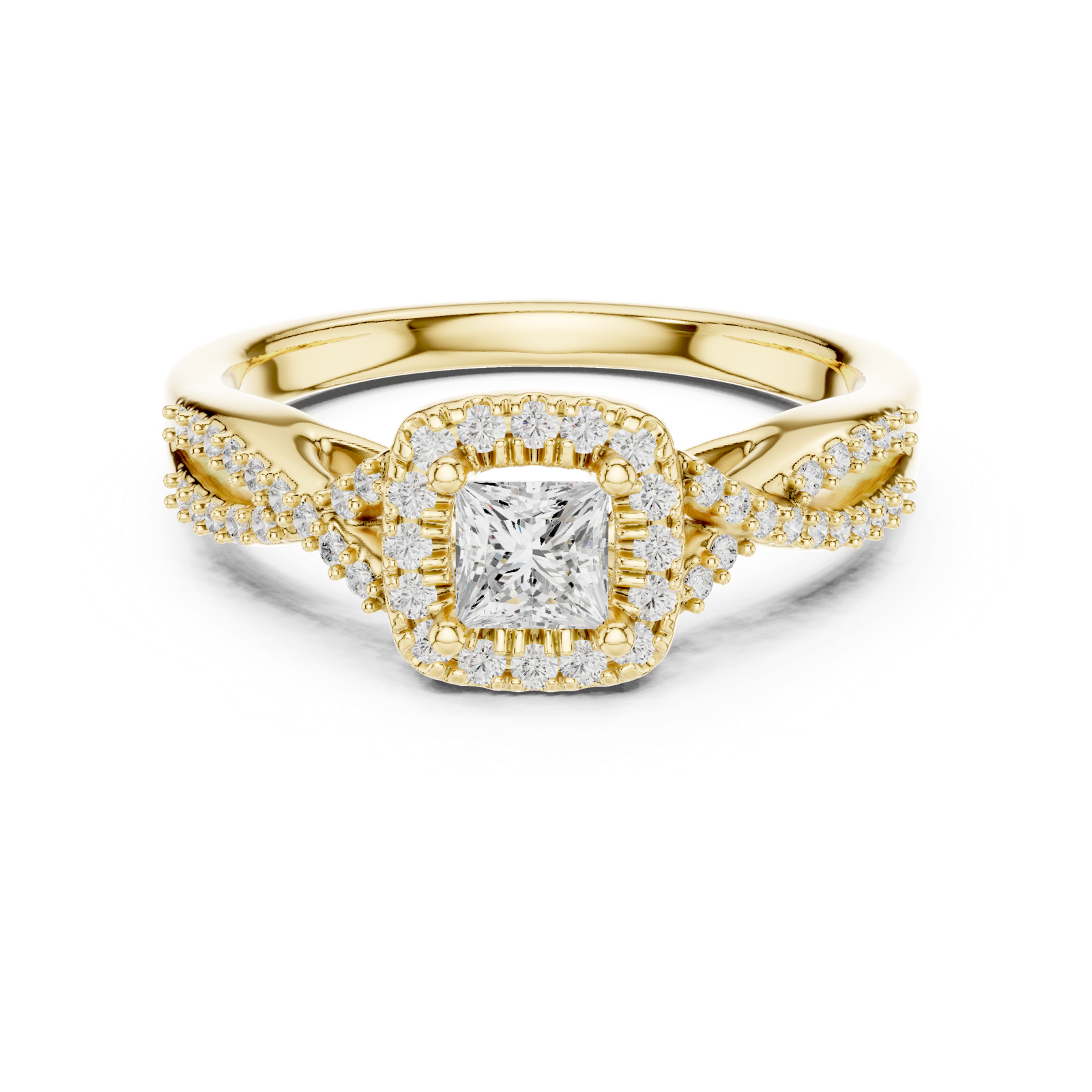 Gold Ring LR-0273, Yellow Gold