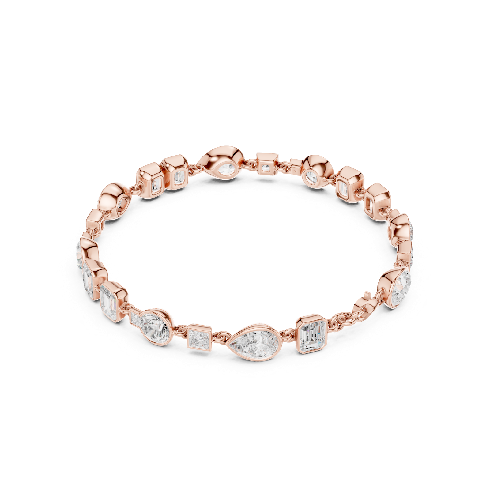 Gold Bracelet SBWB (42), Rose Gold, view 2