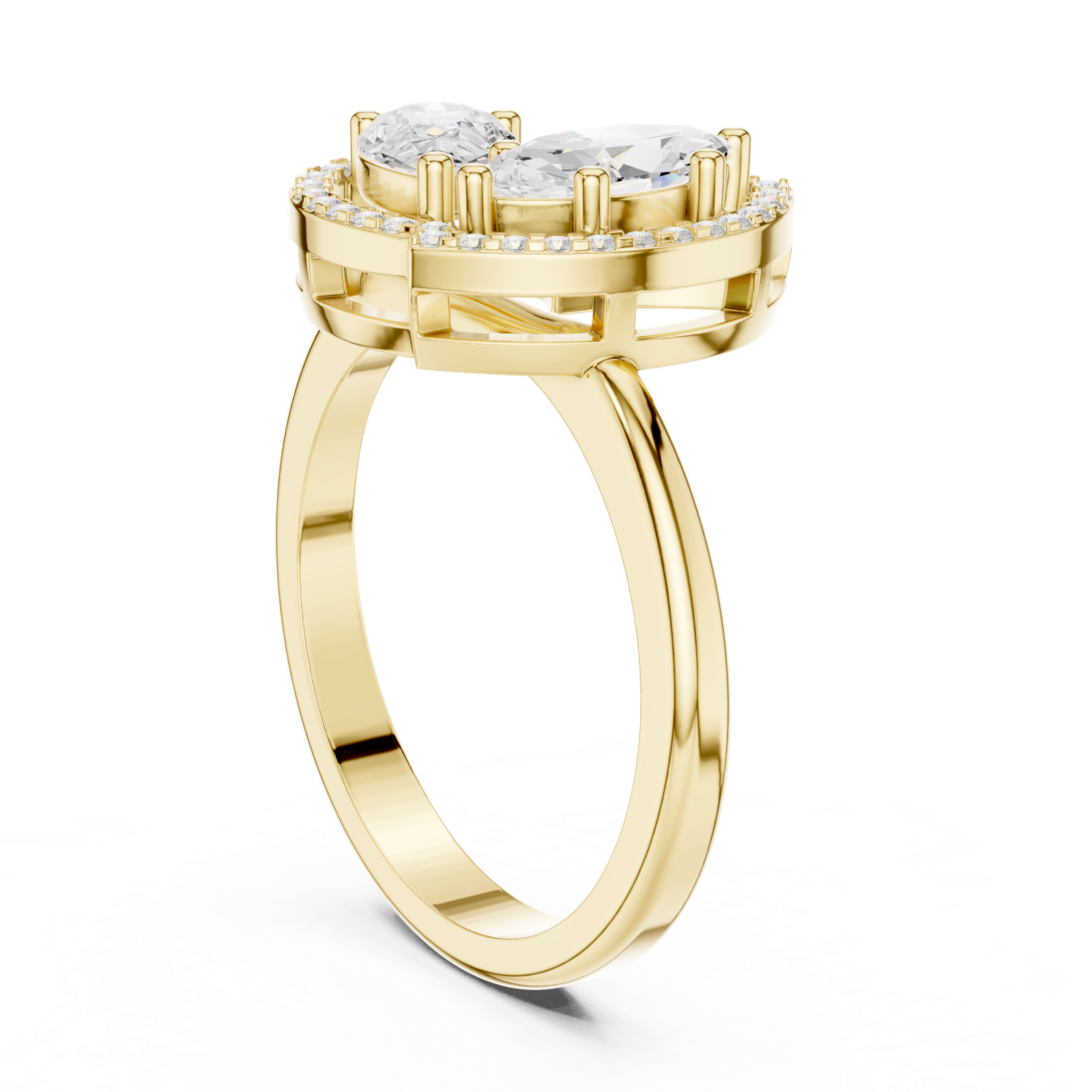Gold Ring DDLR-531, Yellow Gold