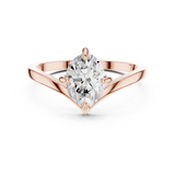 Gold Ring DDLR-1055, Rose Gold