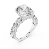 Gold Pendant 9-10012L_12, White Gold, view 2