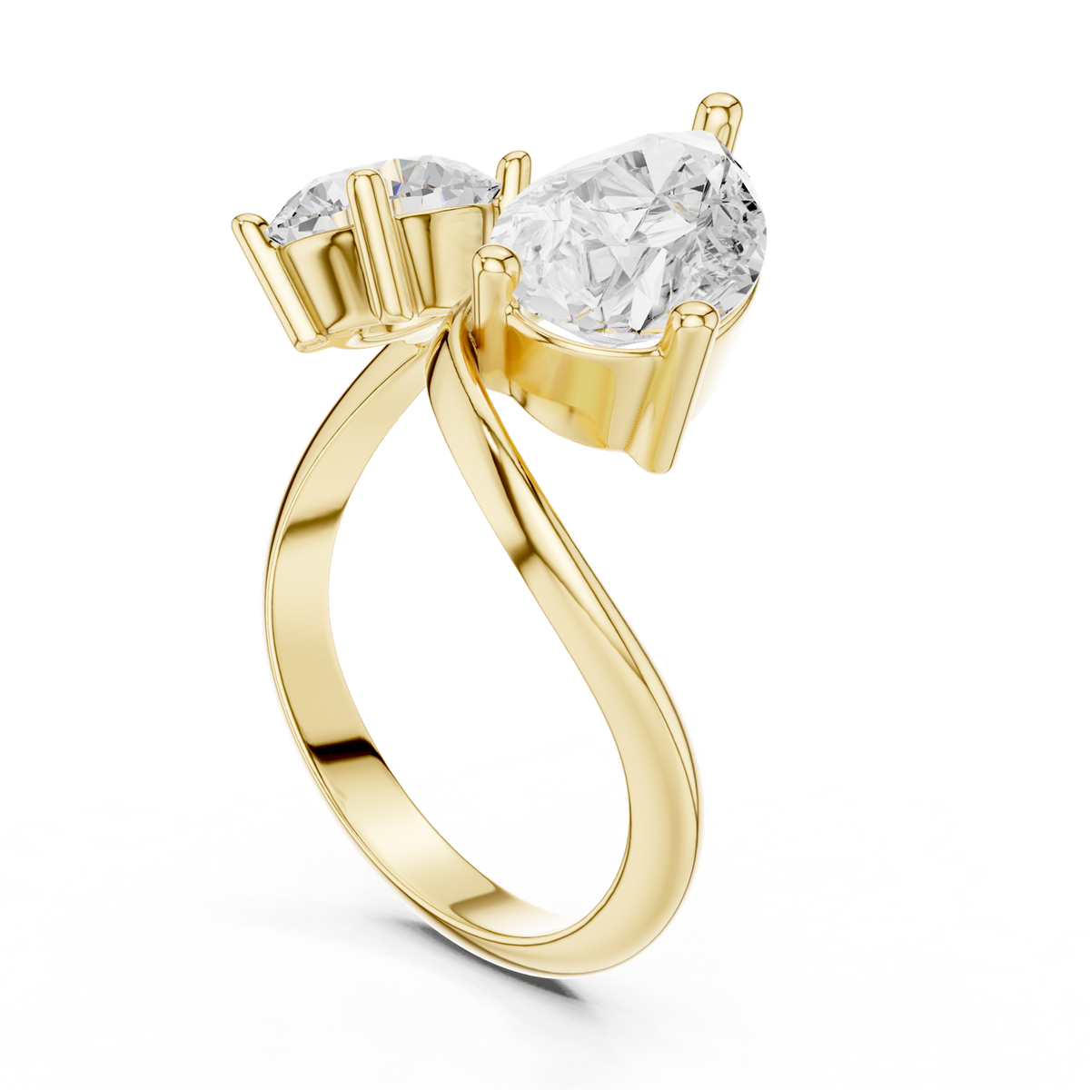 Gold Ring SBWR(31), Yellow Gold, view 1