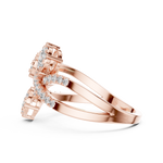 Gold Ring 19-120018L, Rose Gold, view 3