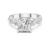 Gold Ring DDLR-1038, White Gold