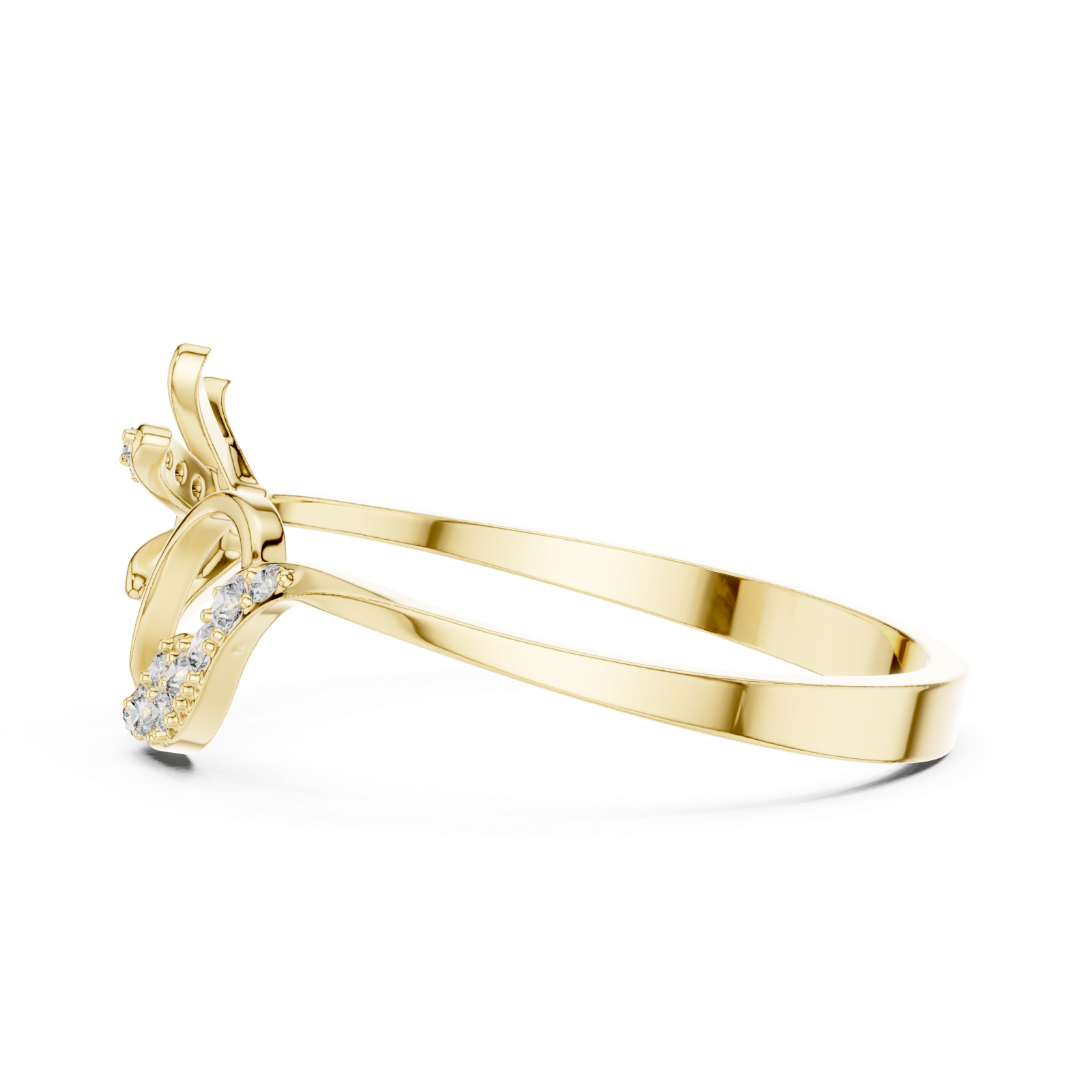 Gold Ring 1 (206), Yellow Gold, view 3