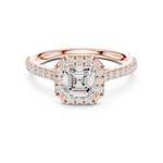 Gold Ring DDLR-916, Rose Gold, view 4