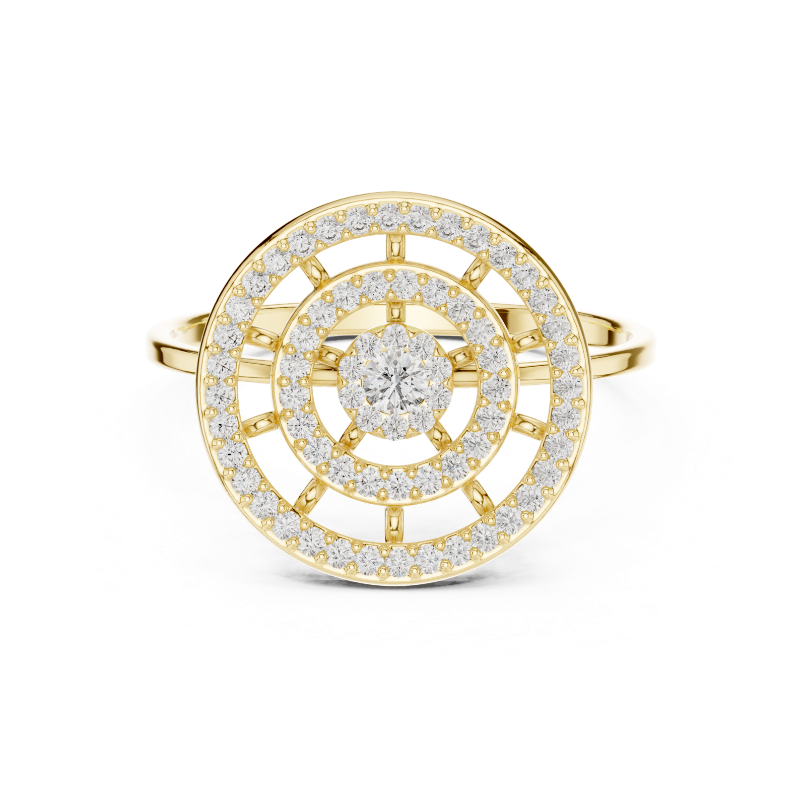 Gold Ring 1 (167), Yellow Gold, view 4