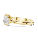 Gold Ring DDLR-1116, Yellow Gold, view 3