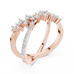 Gold Ring 12-10020@L, Rose Gold, view 2