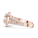 Gold Ring LR-0176, Rose Gold, view 3