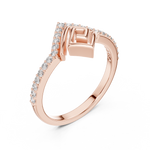 Gold Ring LR-01 (79), Rose Gold, view 2