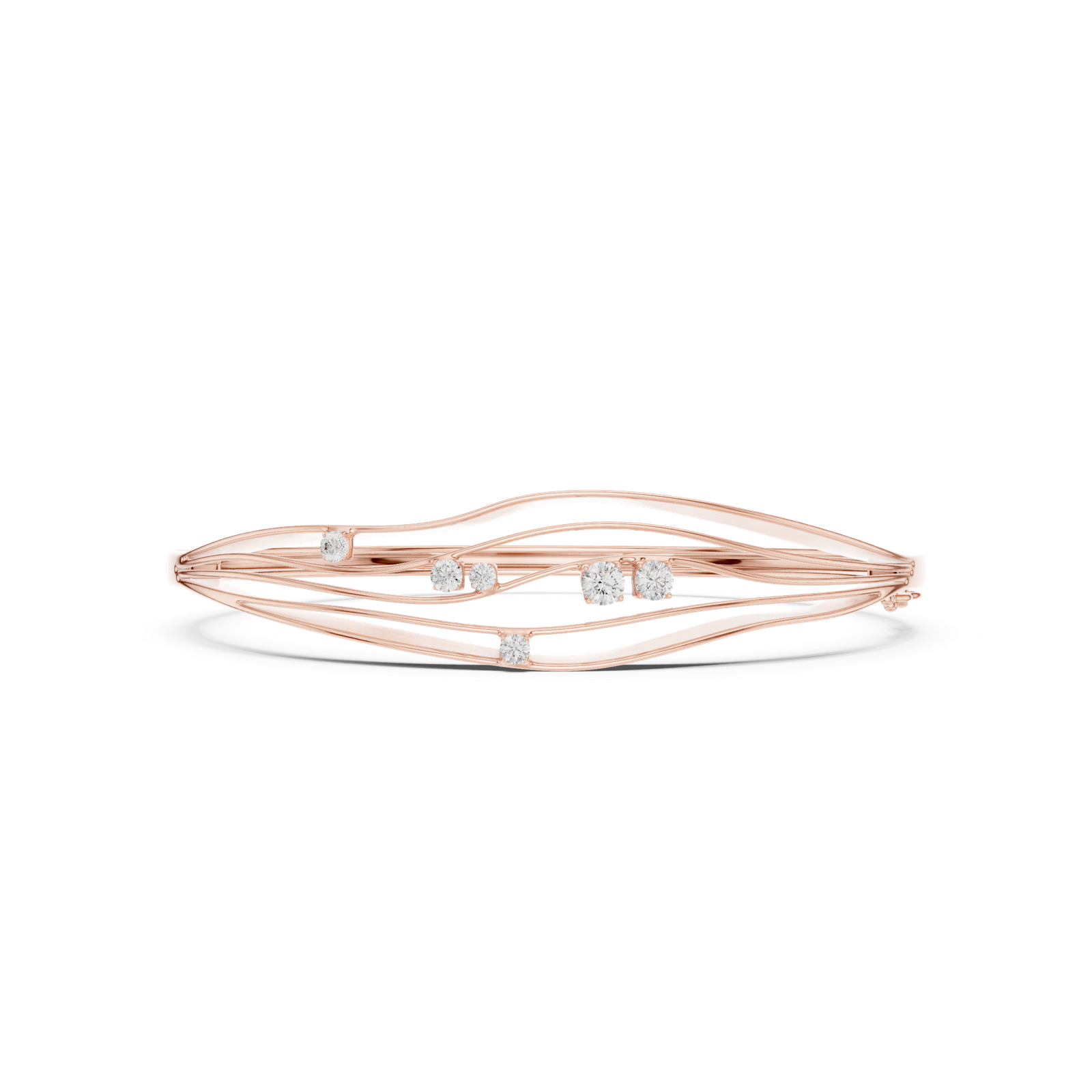 Gold Bracelet SBWB (35), Rose Gold, view 4
