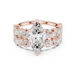 Gold Ring DDLR-942, Rose Gold, view 4