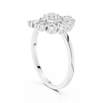 Gold Ring DR-6252, White Gold, view 1