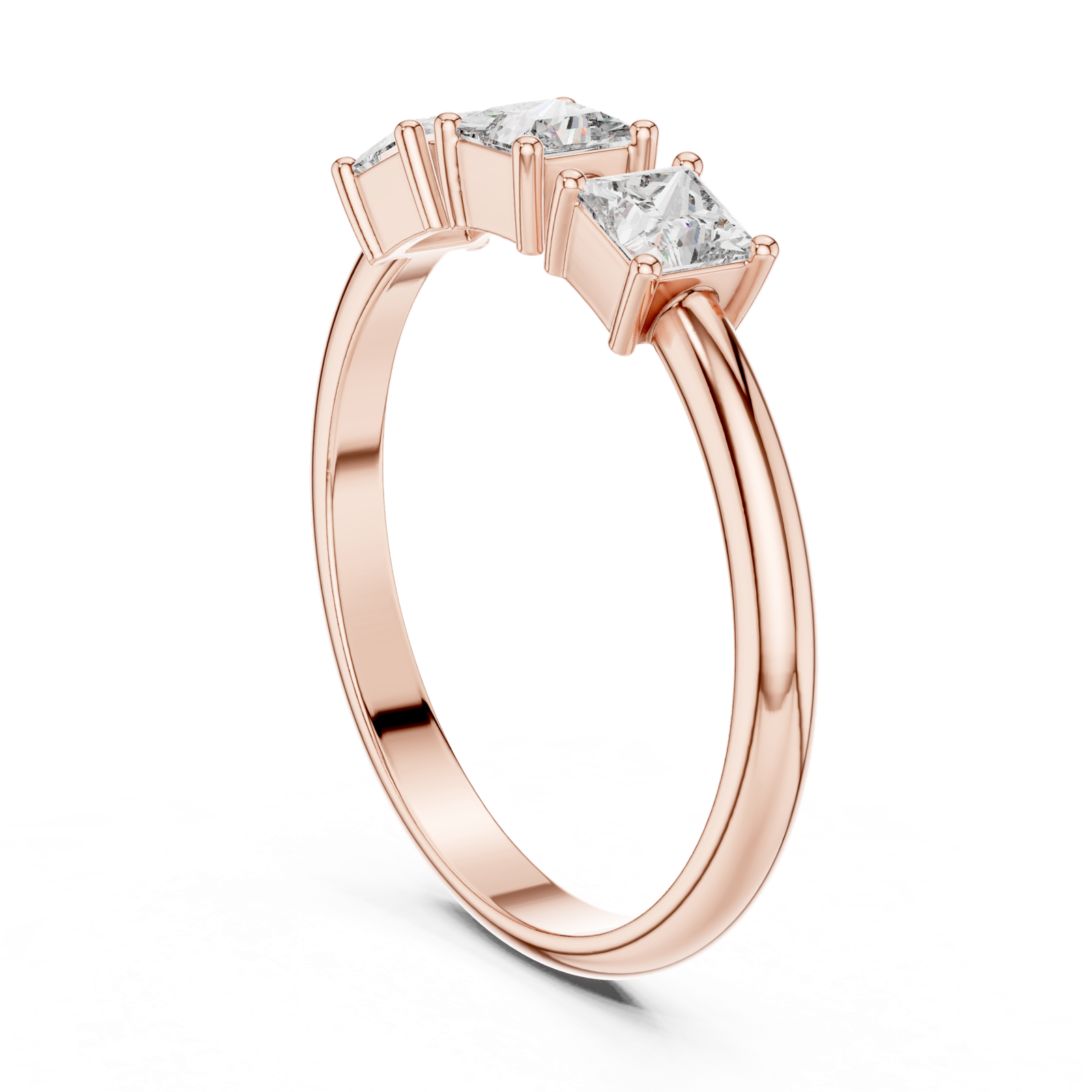 Gold Ring HLR-109, Rose Gold