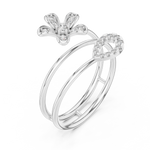 Gold Ring 1 (231), White Gold, view 2